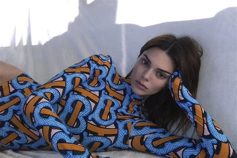 Kendall Jenner Stars in Burberry's New Campaign.